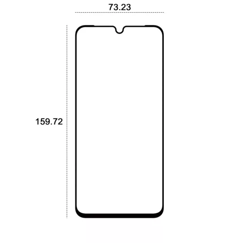 Etteri 9D edzett üvegüvegfólia Samsung Galaxy A26 5G-hez