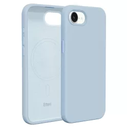 Etteri Silicone Mag tok iPhone 16e/17e-hez világoskék