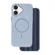 Csillogó Vékony Mag tok iPhone 16 6,1" kék tok