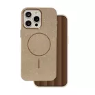 Glitter Vékony Mágneses tok iPhone 16 Pro 6,3" barna tok
