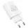 Borofone BN1 Hálózati töltő adapter USB 2.1A + USB Type-C kábel fehér