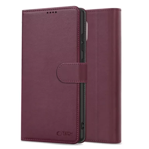 Tech-protect Wallet Samsung Galaxy A17 tok Mulberry