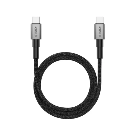 Tech-Protect Ultraboost Dna Magtwist Type-C Kábel Pd 100w / 5a 200cm Vas Szürke