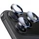 Apple iPhone 14 Pro / Pro Max / 15 Pro / Pro Max / 16 Pro / Pro Max / 17 Pro / Pro Max Fekete ESR Armorite Kamera Védő üvegfólia
