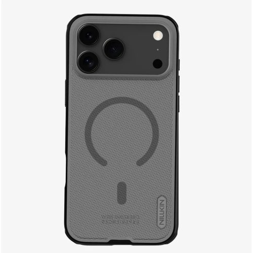 Apple iPhone 17 Pro Max Átlátszó Fekete Nillkin Super Frosted PRO Mágneses Tok