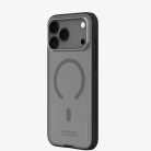 Apple iPhone 17 Pro Max Átlátszó Fekete Nillkin Super Frosted PRO Mágneses Tok