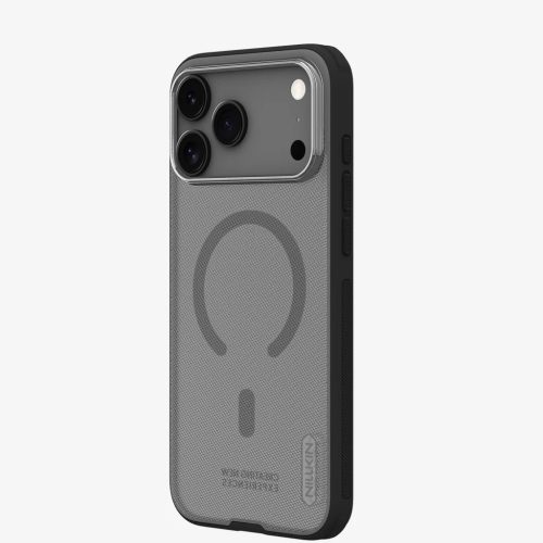 Apple iPhone 17 Pro Max Átlátszó Fekete Nillkin Super Frosted PRO Mágneses Tok