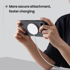 Apple iPhone 17 Pro Max Átlátszó Fekete Nillkin Super Frosted PRO Mágneses Tok