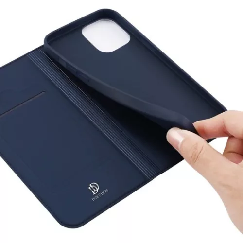 iPhone 13 Pro Dux Ducis Skinpro fliptok sötétkék