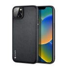 iPhone 14 Plus Dux Ducis Fino nylon bevonatú tok fekete
