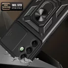Samsung Galaxy A17 tok Tech-protect Camshield Pro Fekete