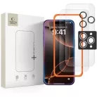 iPhone 16 Pro Max / 17 Pro Max Átlátszó Tech-protect Easy Set+ 3-Pack Üvegfólia