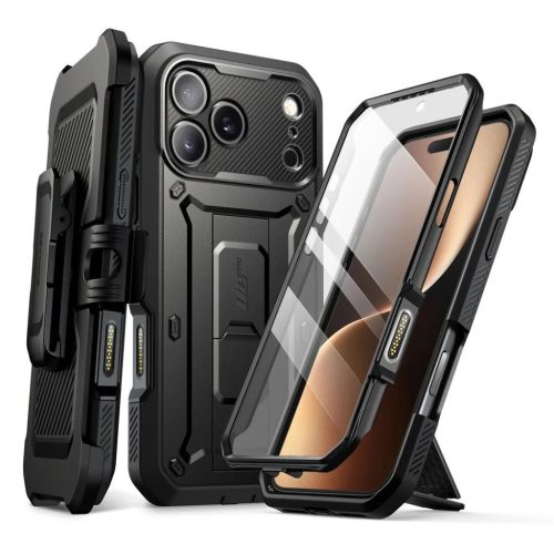 iPhone 17 Pro Max Supcase Ub Pro Fekete tok