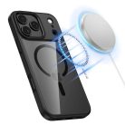 iPhone 17 Pro Max Tech-protect Magmat Magsafe fekete/átlátszó tok