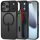 iPhone 17 Pro Max Tech-protect Magmat XT 4-darabos Magsafe tok Matt Fekete