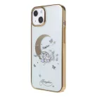 iPhone 13 Pro Kingxbar Moon Series tok Swarovski kristállyal arany