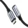 Ugreen US372 30205 USB-C - USB-C PD QC kábel 100W 5A 10Gbps 1m - szürke