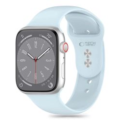   Tech-Protect Szilikonszíj Apple Watch 4 / 5 / 6 / 7 / 8 / 9 / SE (38 / 40 / 41 mm) - Kék