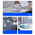 Orico CDX 60W 3A Power Delivery USB-C - USB-C 1m kábel - Fehér