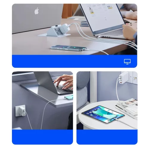 Orico CDX 60W 3A Power Delivery USB-C - USB-C 1m kábel - Fehér