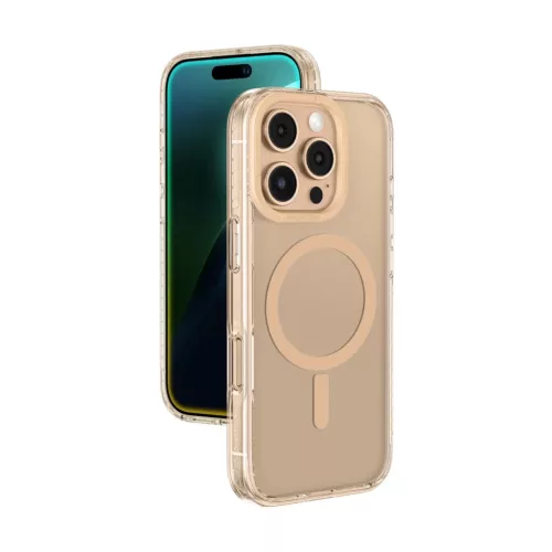 AmazingThing Titan Pro Mag tok mágneses gyűrűvel iPhone 16 Pro - Rose Gold tok