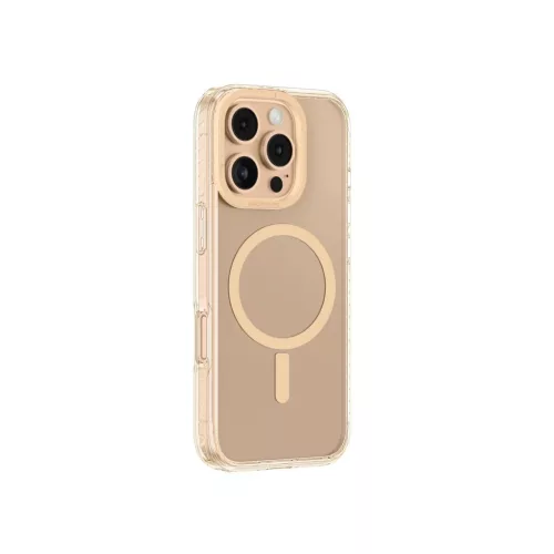 AmazingThing Titan Pro Mag tok mágneses gyűrűvel iPhone 16 Pro - Rose Gold tok