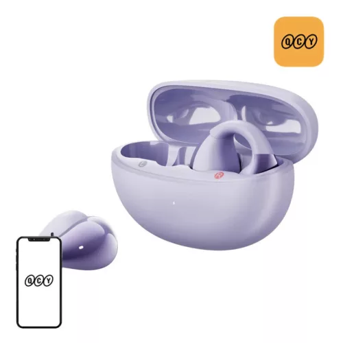 QCY T33 TWS Bluetooth Fülhallgató (lila)