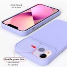 iPhone 15 Pro Max SLIDE Case tok, telefontok kameralencse védővel levendula