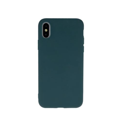 iPhone 14 Plus Matt TPU tok sötétzöld