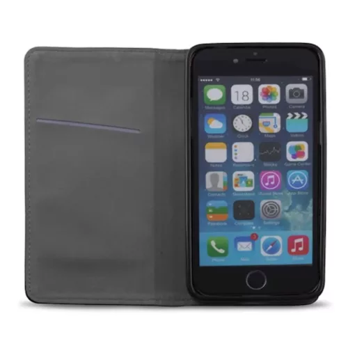 Smart Magnet tok iPhone 16 Pro 6,3" fekete