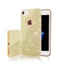 Glitter 3 az 1-ben tok iPhone 16 Pro 6,3" arany