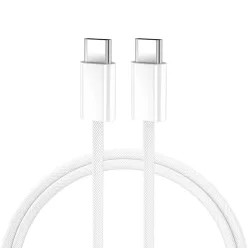 BWOO Szövött 60W USB-C to USB-C kábel, 2 m