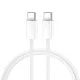 BWOO Szövött 60W USB-C to USB-C kábel, 2 m