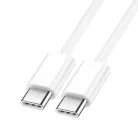 BWOO Szövött 60W USB-C to USB-C kábel, 2 m