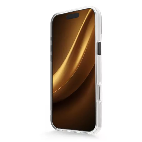 Clear Thin Mag tok iPhone 16 Pro 6,3"-hoz fekete tok