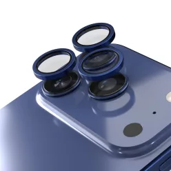   iPhone 17 Pro / 17 Pro Max kamera lencsevédő üvegfólia kék