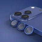 iPhone 17 Pro / 17 Pro Max kamera lencsevédő üvegfólia kék