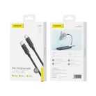 FONENG kábel XS07 USB-C - USB-C PD 60W 1.2M Fekete