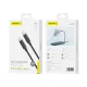 FONENG kábel XS07 USB-C - USB-C PD 60W 1.2M Fekete