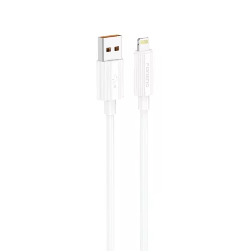 FONENG kábel XS07 Lightning 2.4A 1M Fehér