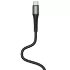 JELLICO kábel B10 USB-C - USB-C PD 60W 1M Fekete