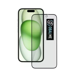 OBAL:ME Privacy 5D üvegfólia Apple iPhone 15, fekete