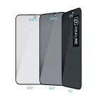 OBAL:ME Privacy 5D üvegfólia Apple iPhone 15, fekete