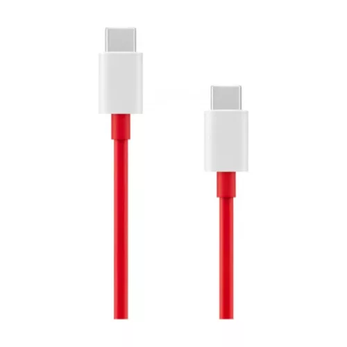 OnePlus SUPERVOOC 120W Dual USB-A + USB-C Utazótöltő + USB-C/USB-C Kábel Fehér