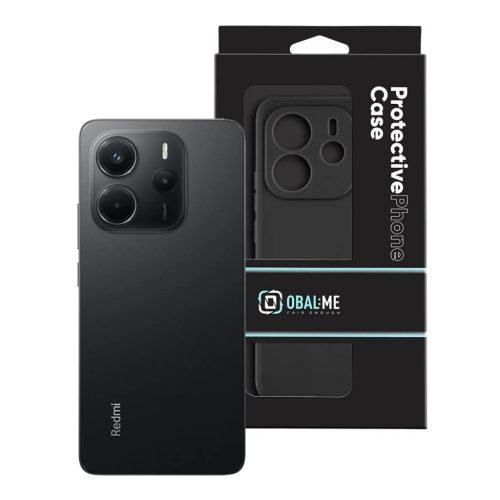 OBAL:ME Matte TPU tok Xiaomi Redmi Note 14 4G-hez fekete
