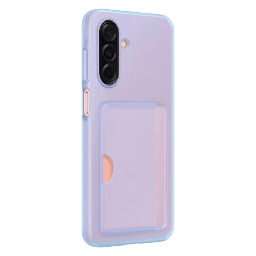 Samsung kártyatartó tok Samsung Galaxy A26 5G-hez - Kék tok