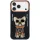 iPhone 17 Pro Max Nimmy Glasses Cool Dog tok fekete