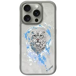   NIMMY PANTHER tok MagSafe kompatibilis IPHONE 16 Pro világosszürke