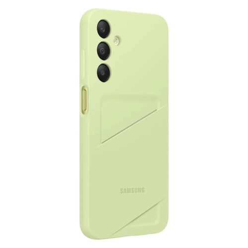 Samsung Card Slot Case EF-OA156TMEGWW kártyatartóval Samsung Galaxy A15 / A15 5G-hez - zöld tok