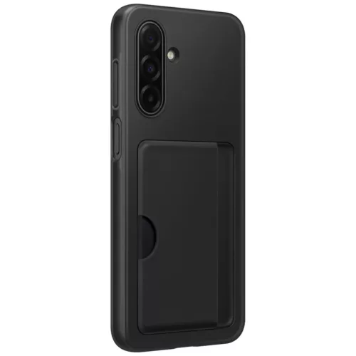Galaxy A17 Samsung kártyatartós tok fekete tok